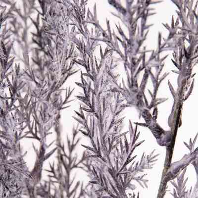 Декоративна гілка YES! Fun Розлога Лилова Засніжена 98 см (974902) Вінниця