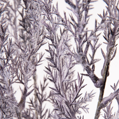 Декоративна гілка YES! Fun Розлога Лилова Засніжена 98 см (974902) Вінниця - фото 2