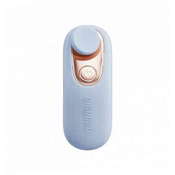 Вибратор в трусики с пультом управления Qingnan No.6 Wireless Control Beige, голубой Sex Aura Киев