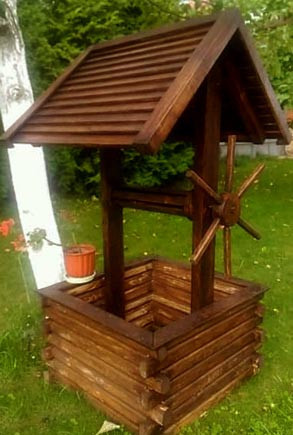 Декоративний колодязь "Арака" капучино Миколаїв - фото 1