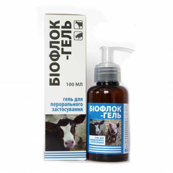 Биофлок гель 0,5% 100 мл Фарматон Винница