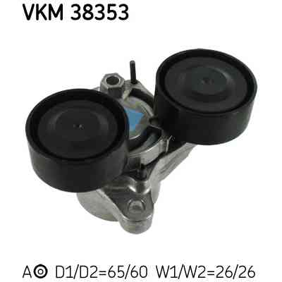 Ролик натяжителя ремня SKF VKM 38353 Винница
