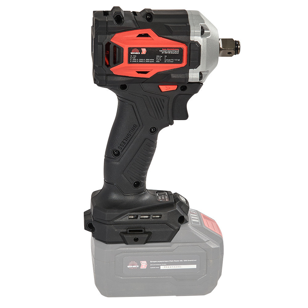 Гайкокрут акумуляторний Vitals Professional AT 1837 BS SmartLine+ Харків - фото 5