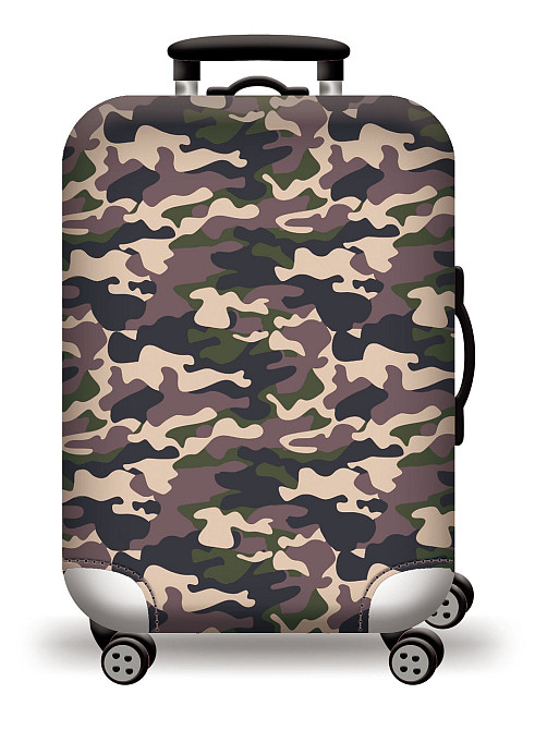 Камуфляжный чехол для чемодана 25-28