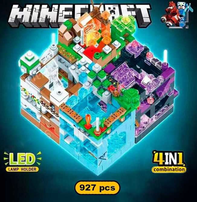 Большой набор Lego MINECRAFT 4 Крепости, 927 деталей. Харьков - изображение 7