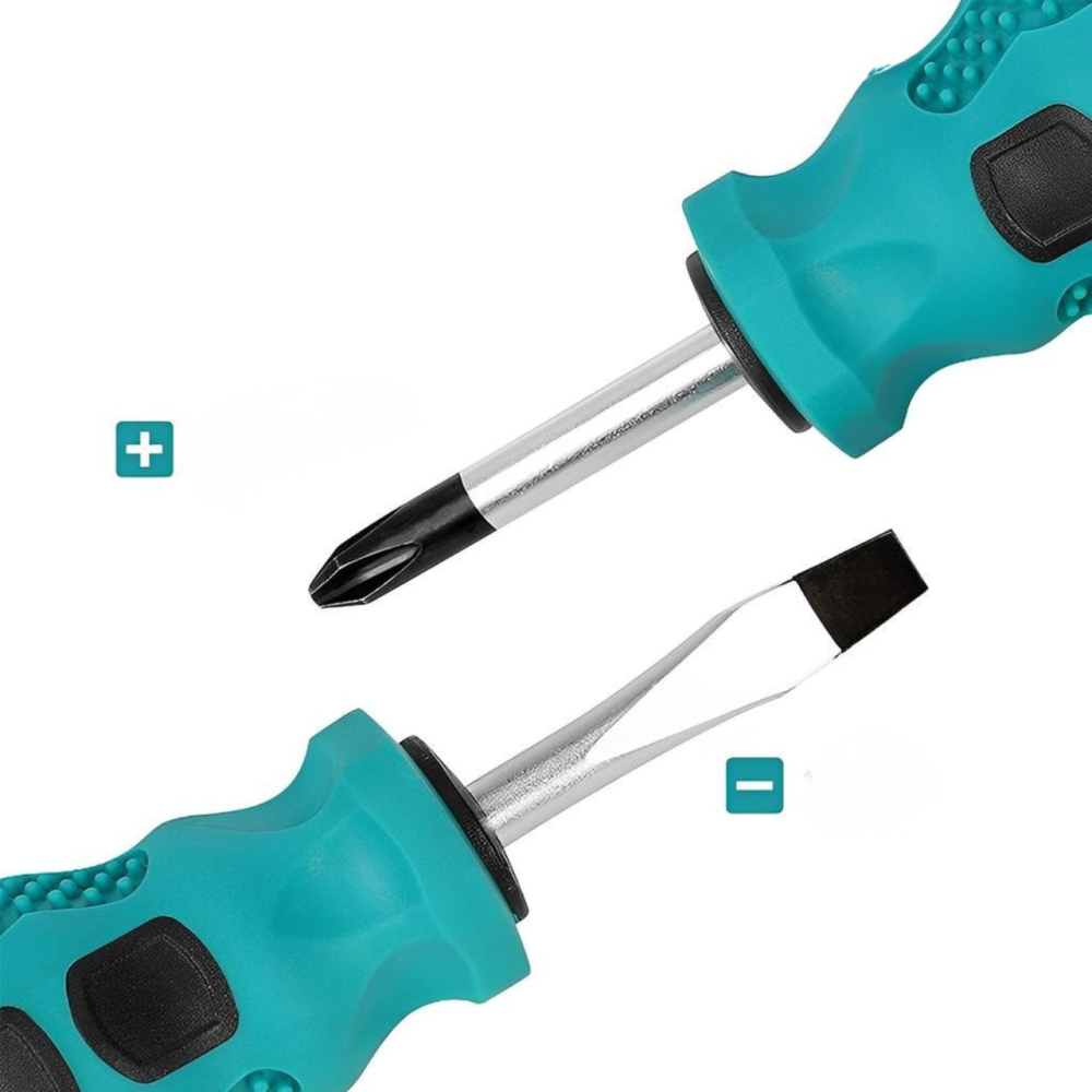 Набор отверток 10 штук для ремонта в прозрачном чехле на молнии, намагниченые  для бытового и профессионального использования Каменец-Подольский - изображение 5