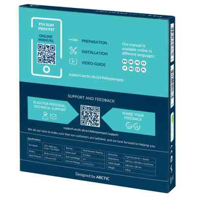 Кулер до корпусу Arctic P14 SLIM PWM PST (ACFAN00268A) Вінниця