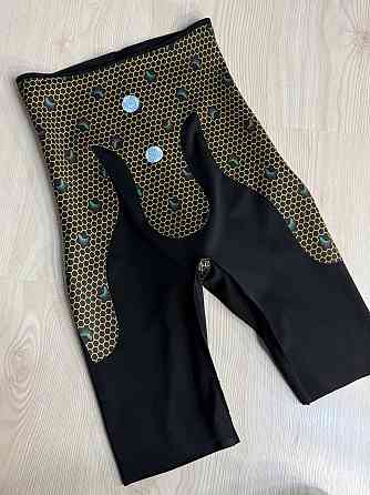 Шорти жіночі Ластівка 748 утягуючі пуш ап з тейпами чорні, чорний, SM Київ