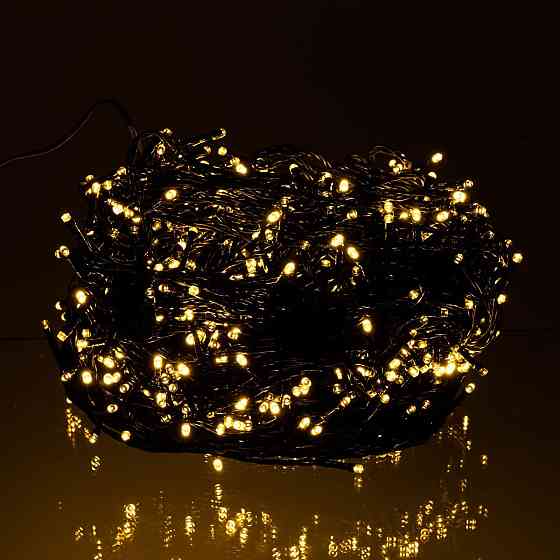 Вулична гирлянда "Різдвяна фея" 100 м, 1000 LED, жовта Київ