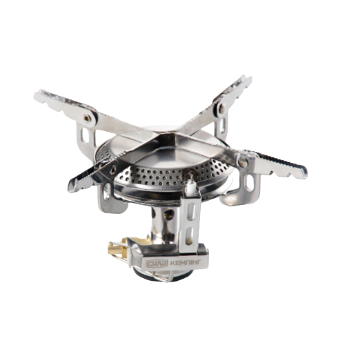 Пальник газовий для кемпінгу портативний з п'єзо 75*75*75мм СИЛА Житомир - изображение 1