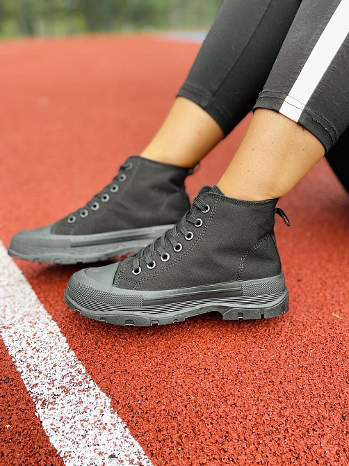 Xifa Кеди жіночі XIFA 1778-3 чорні (весна-осінь, тканина) (4750) Коломыя - изображение 4