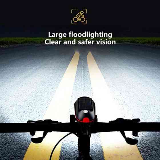 Ліхтар для велосипеда із зарядним пристроєм 7599, Велосипедний ліхтарик із зарядкою FJ-42 Івано-Франківськ