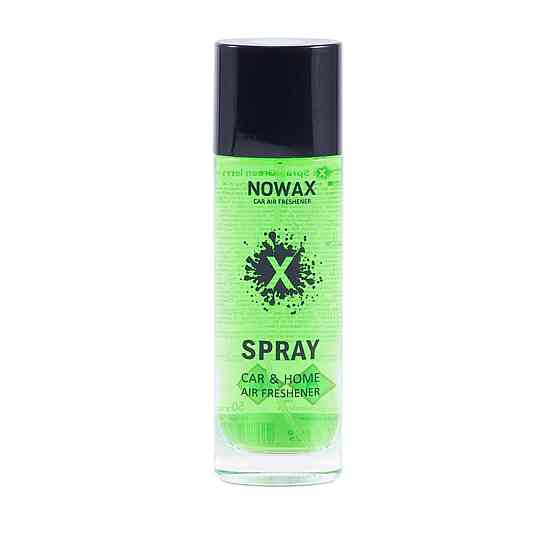 Ароматизатор Nowax X Spray Green lemon, 50ml у вигляді спрею Київ