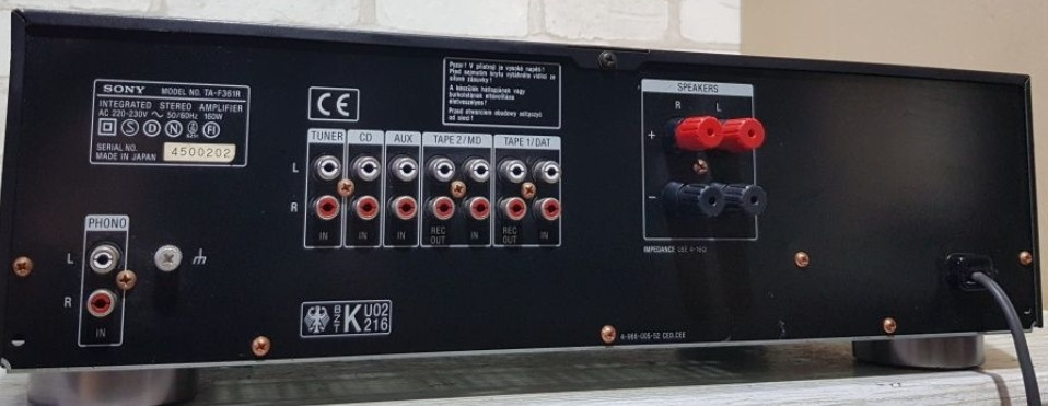 Стерео усилитель SONY TA-F361R 2*90Вт ! Киев - изображение 7