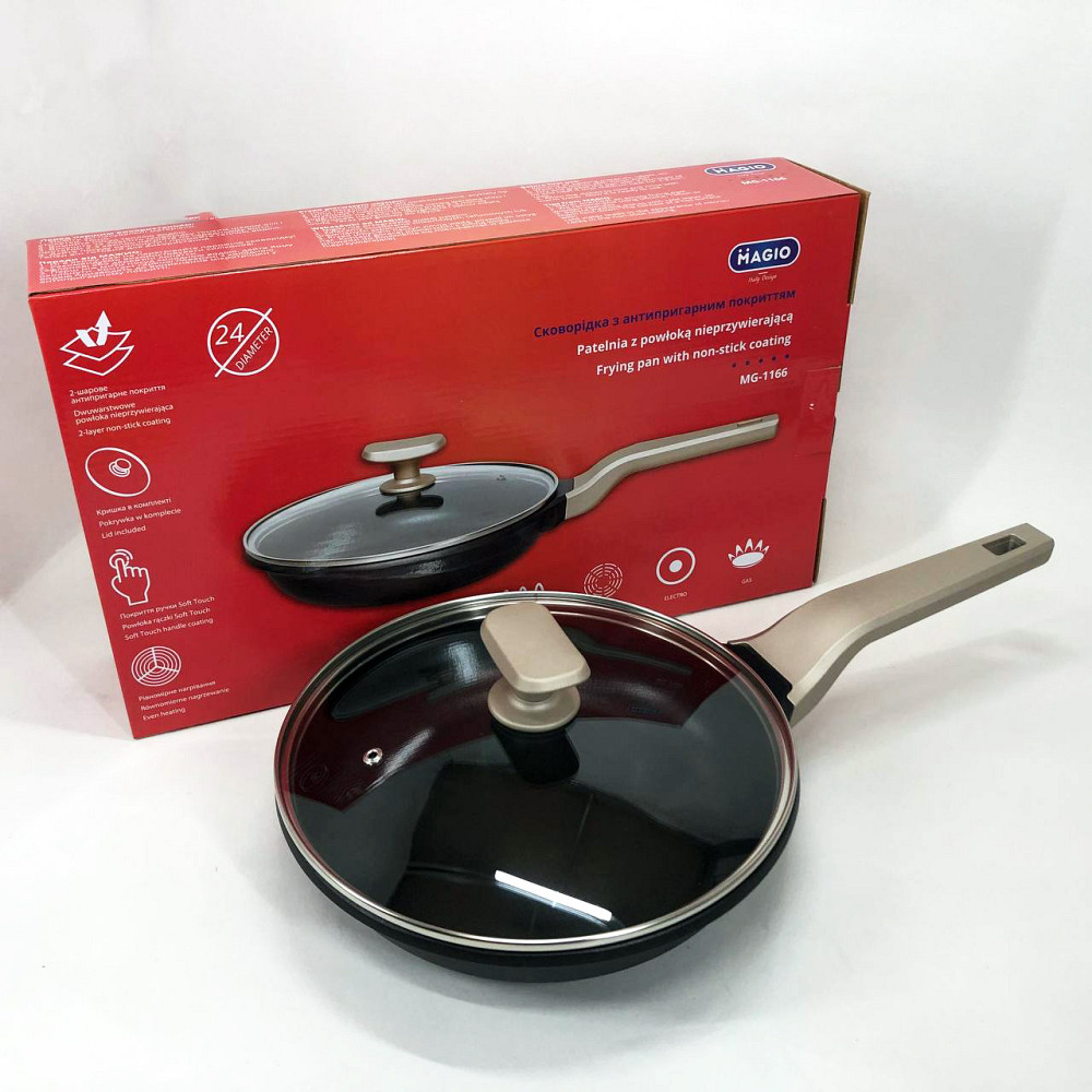 Алюминиевые сковородки с антипригарным открытием, Сковорода для порционного приготовления AL-26 Львов - изображение 6