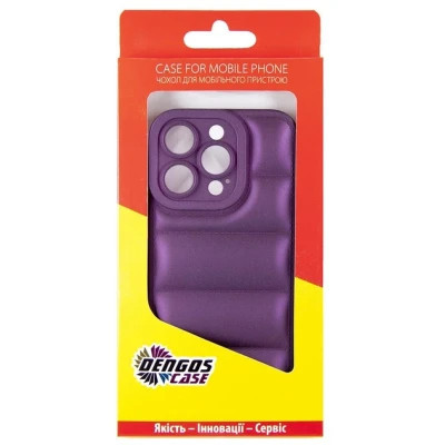 Чехол для мобильного телефона Dengos iPhone 14 Pro Case + Glass (Purple) (DG-KM-80) Винница - изображение 3