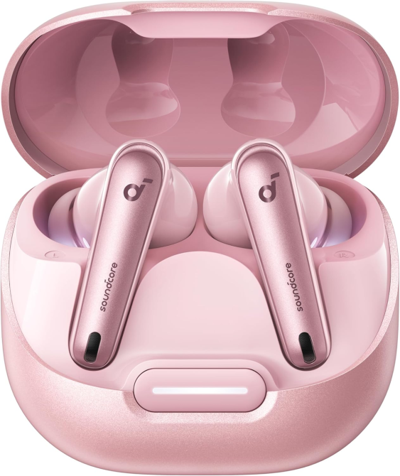 Наушники Anker Soundcore Liberty 4 NC Pastel Pink, ANC 98,5%, LDAC, Bluetooth 5.3, 50 ч, IPX4, беспроводная зарядка Киев - изображение 7