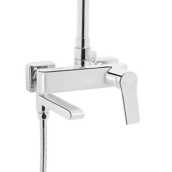 Душова система універсальна Qtap Arvin на три споживачі (з виливом) QTARV111CRM48643 Chrome Київ