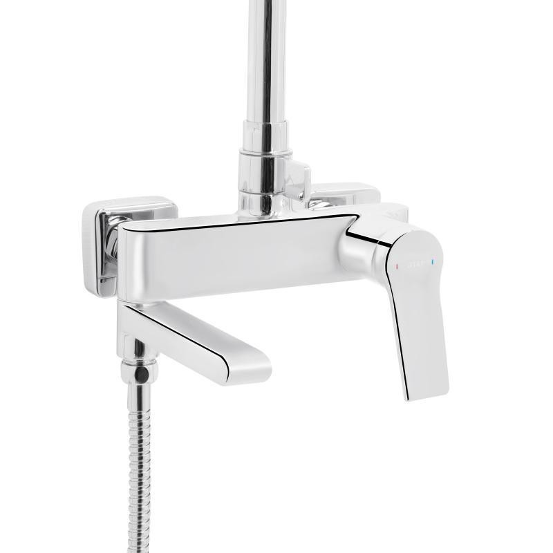 Душова система універсальна Qtap Arvin на три споживачі (з виливом) QTARV111CRM48643 Chrome Київ - фото 3