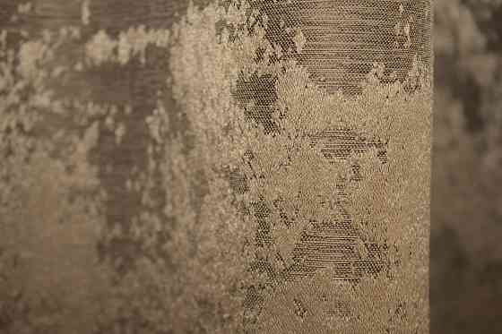 Комплект коротких штор VR-Textil Жакард Sultan YL № 1205ш Медово-золотистий 130х170 см 2 шт (35-0081) Київ