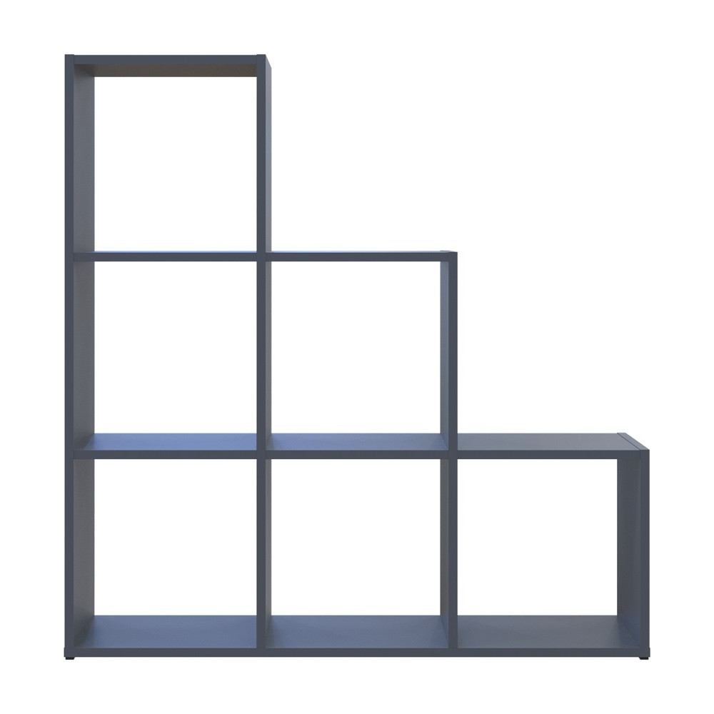 Стелаж Doros Степ 3х3 Графіт відкритий 102.6х28.8х106.1 DRS-011764 (41516162) Львів - фото 4