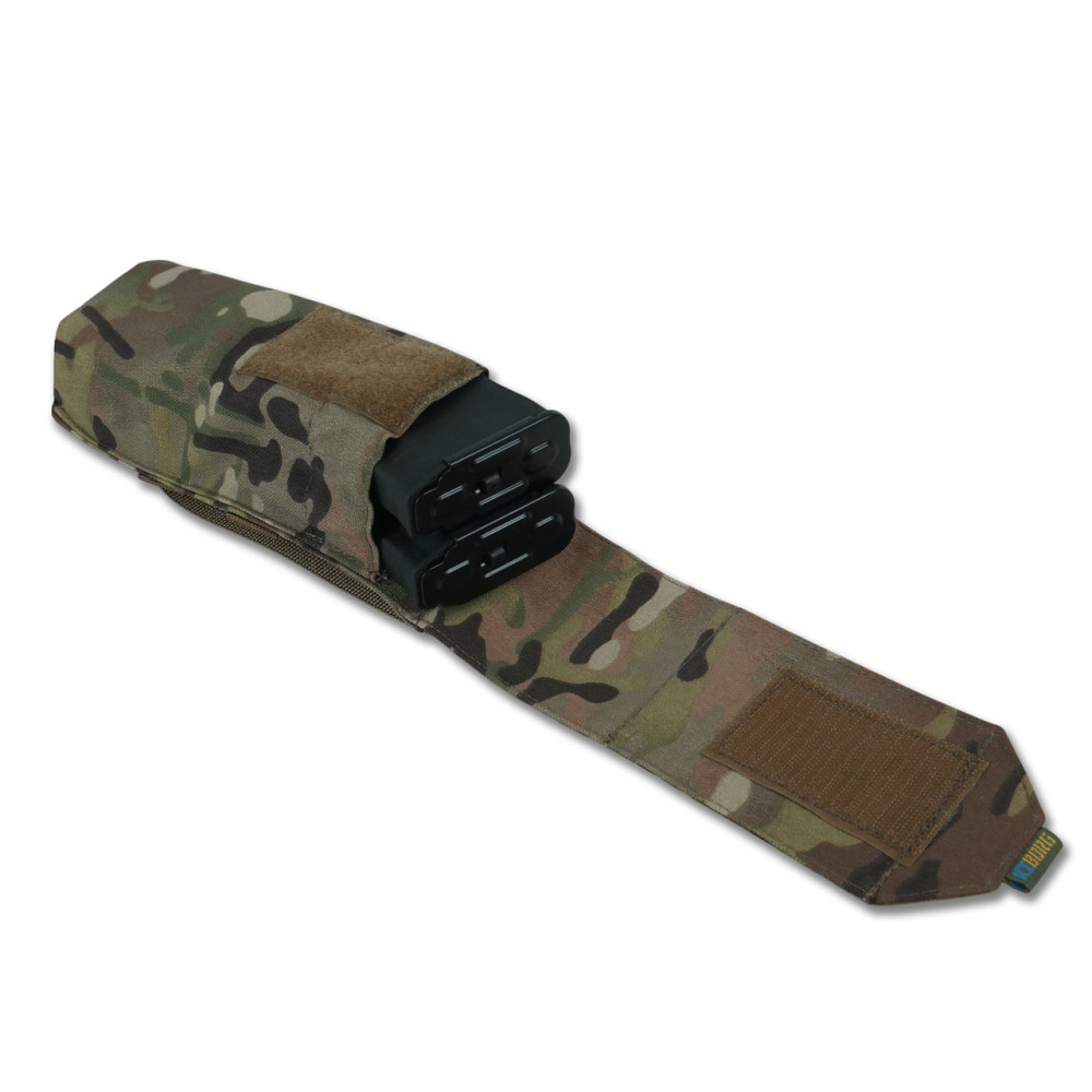 Тактичний підсумок під 2 магазина KIBORG GU Double Mag Pouch Multicam. Підсумок для магазинів мультикам Київ - фото 4