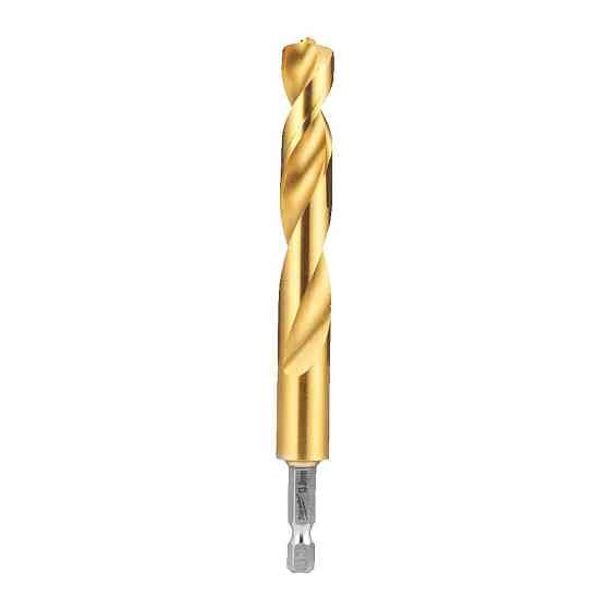 Свердло по металу RedHEX SHOCKWAVE HSS-TiN MILWAUKEE, діаметр 13,0х130х83мм, (5шт), пластикова коробка Одеса