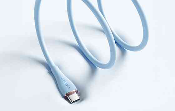 Кабель Vention USB 2.0 C Male to C Male 5A Cable 1.5M Light Blue Silicone Type (TAWSG) Киев