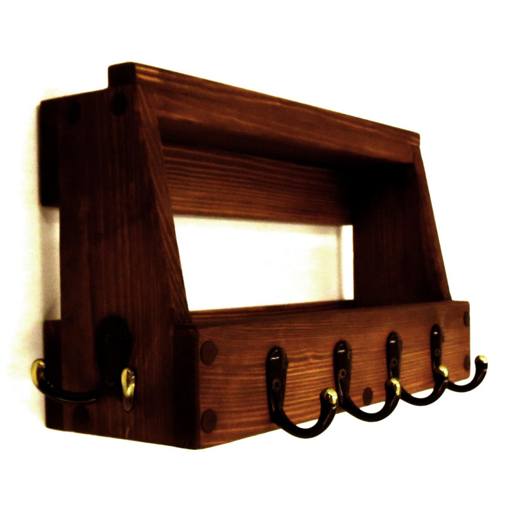 Ключниця дерев'яна "Бран" латте Миколаїв - фото 1