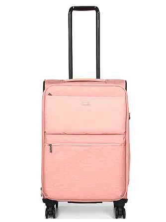 Чемодан тканевый AIRTEX 828 средний 4 колеса розовый Киев