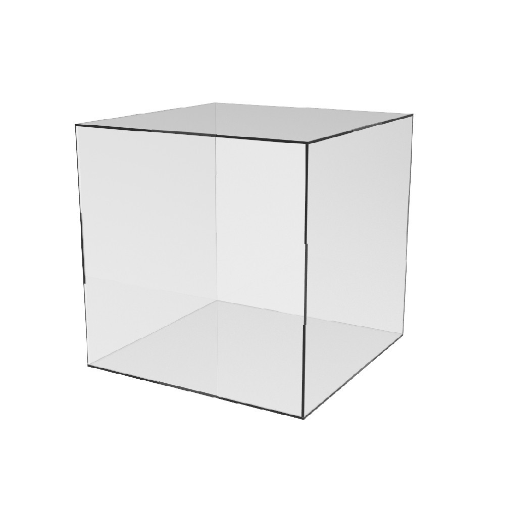 Коробка акриловая EKOSTAR 300х300х300 с крышкой Киев - изображение 1