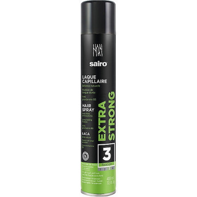 Лак для волос Sairo Extra Strong 3 Экстрасильная фиксация 400 мл (8414227086303) Винница - изображение 1
