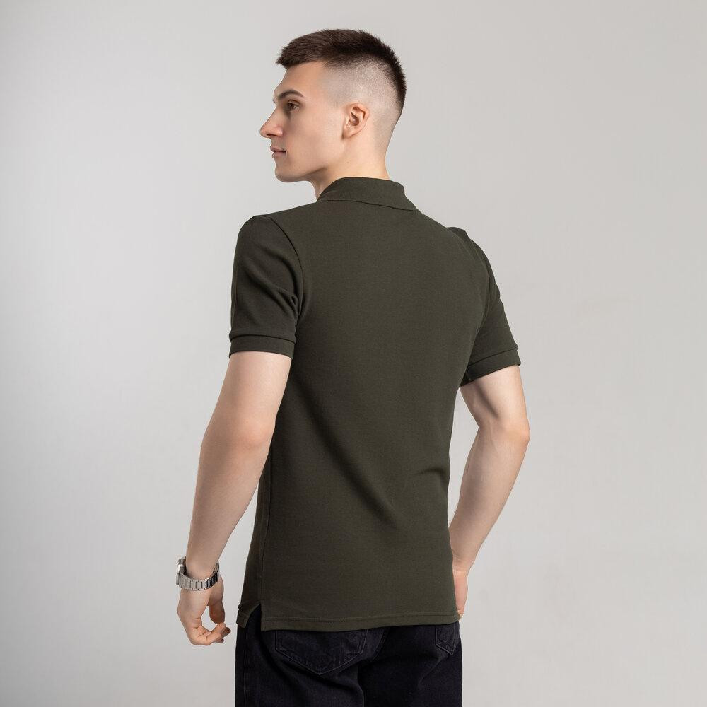 Хакі футболка поло весняна. Легке літнє чоловіче хакі поло Pobedov Royal Batal Київ - фото 7