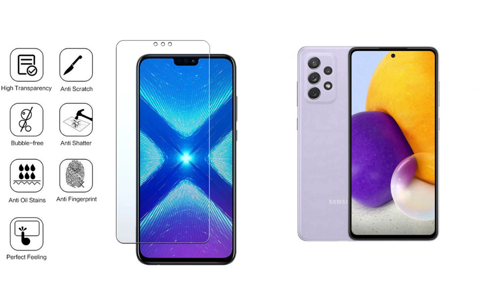 Защитное стекло NeoGlass для Samsung Galaxy A23, Galaxy A23 5G – ультрапрозрачное и устойчивое Киев - изображение 4