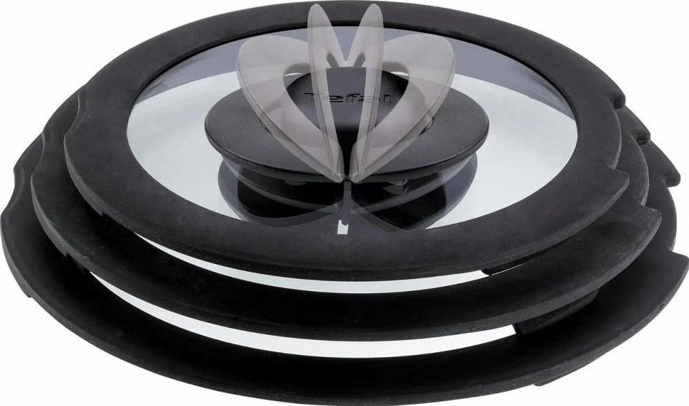 Кришка Tefal Ingenio 28 см (L9846753) ( прозорий, чорний ) Харьков - изображение 3