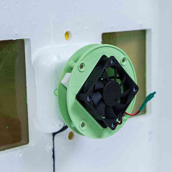 Инкубатор для яиц с механическим переворотом Рябушка Smart 70 12в Турбо с питанием 2в1 от 12В и 220В Киев