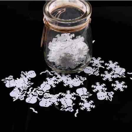 Новогодний конфетти Снеговики 15 г белый Киев