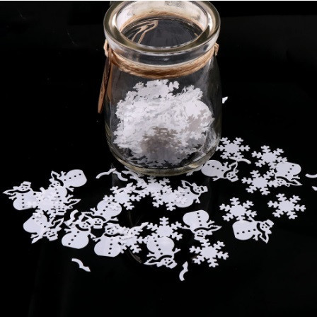 Новогодний конфетти Снеговики 15 г белый Киев - изображение 4