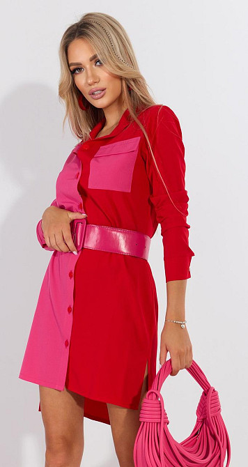 Стильне плаття-сорочка (42) Київ - фото 1