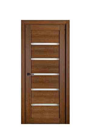 Двери Sun Doors Линнея New Ольха медовая + Cтекло сатин 80*200 см Межкомнатные двери в квартиру Киев