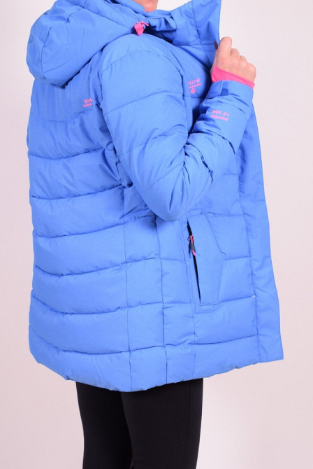 Зимова жіноча подовжена куртка "SNOW" Київ - фото 2