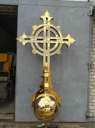 Хрест на купол Церкви Київ