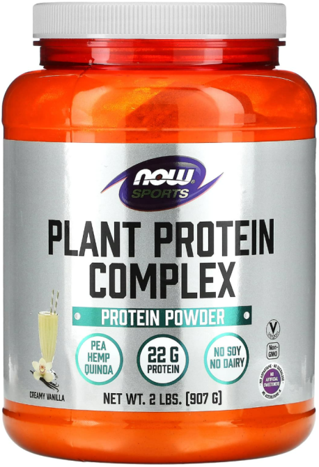 Протеїн рослинний комплекс Now Foods Plant Protein Complex 907 г ваніль Київ - фото 1