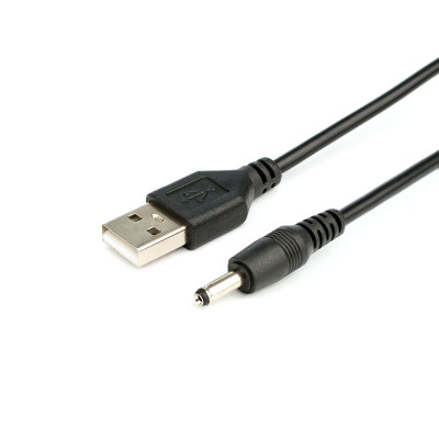 Кабель питания USB to DC 3.5mm 5V 1.0m 2.0A black Atcom (10035) Винница - изображение 1