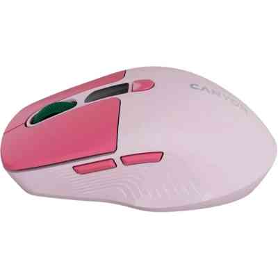 Мишка Canyon MW-26 LCD Silent Wireless/Bluetooth Pink (CNS-CMSW26P) Вінниця