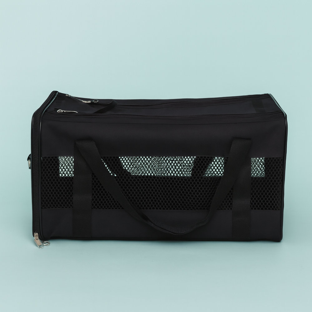 Сумка-переноска Trixie Раян для собак 30 х 30 х 54 см чорна Київ - фото 3