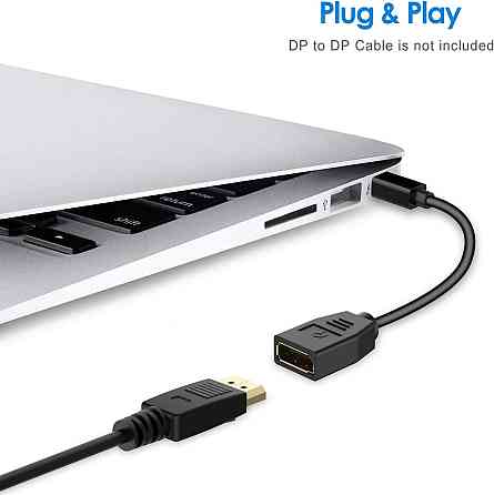 Кабель Mini DisplayPort до DisplayPort 15см Луцк
