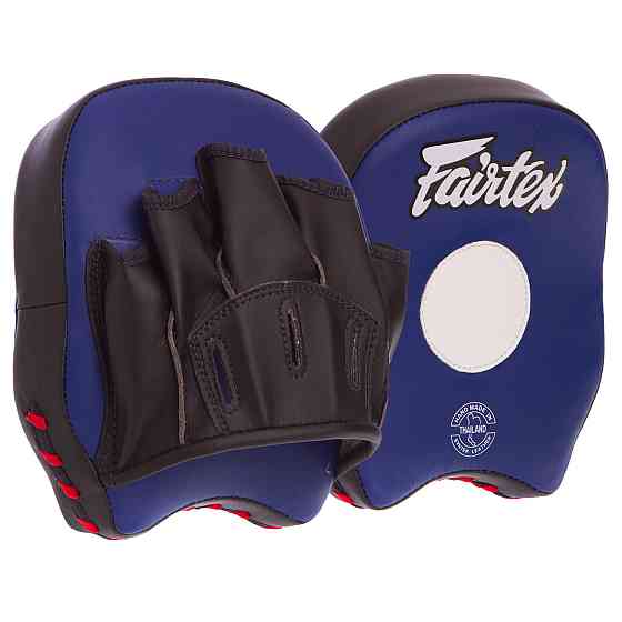 Лапа вигнута для боксу та єдиноборств FAIRTEX FMV14 розмір 19x17x5 см 2 шт. кольори в асортименті Лапи, маківари ручні Київ