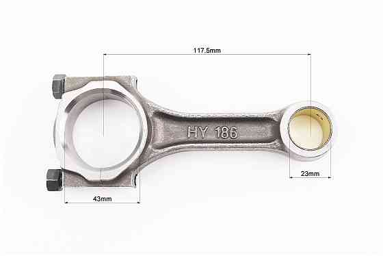 Шатун (D-43mm, d-23mm) 186F Київ