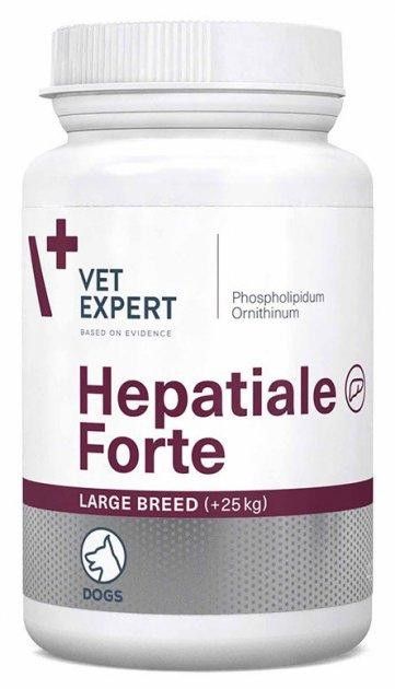 Дополнительный корм Vet Expert HEPATIALE Forte Large Breed +25 кг для поддержания функций печени больших пород собак 10 таблеток Винница - изображение 2